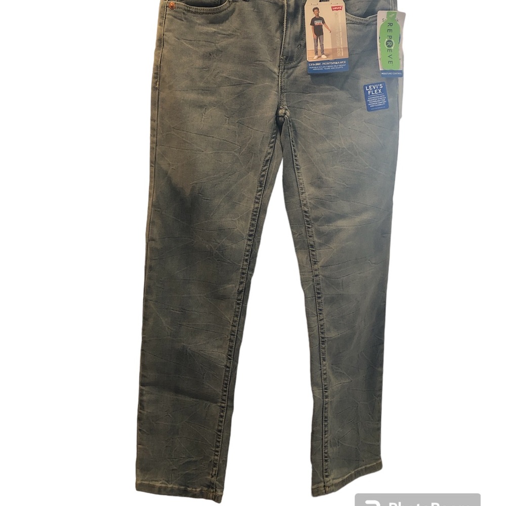 NWT boys LEVI’S size 12regular 26x27 Flex Stretch 502 -adjustable waist